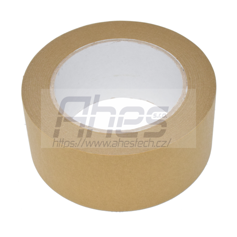 Lepicí hnědá krepovaná páska 50mm - vnitřní